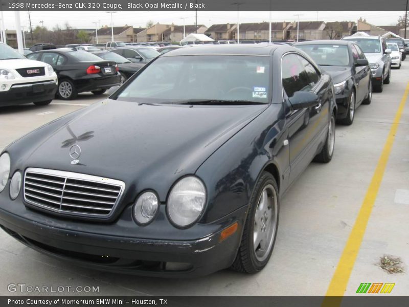 Black Opal Metallic / Black 1998 Mercedes-Benz CLK 320 Coupe