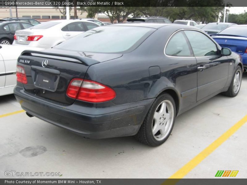 Black Opal Metallic / Black 1998 Mercedes-Benz CLK 320 Coupe