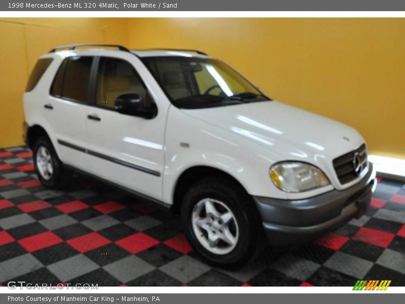 Polar White / Sand 1998 Mercedes-Benz ML 320 4Matic