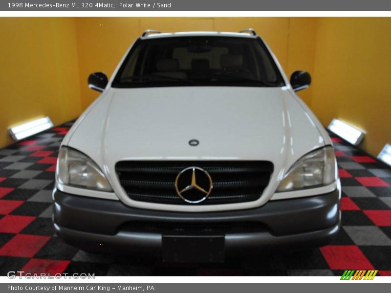 Polar White / Sand 1998 Mercedes-Benz ML 320 4Matic