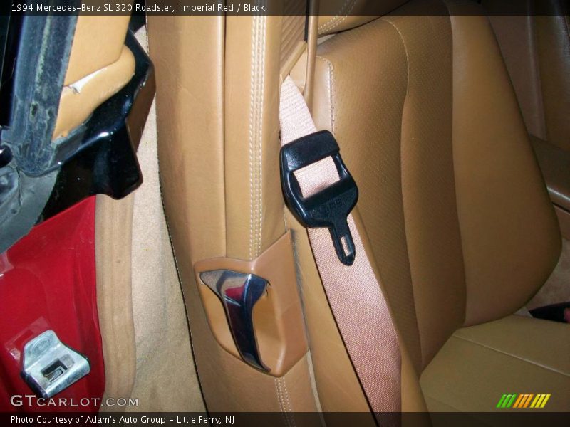 Imperial Red / Black 1994 Mercedes-Benz SL 320 Roadster