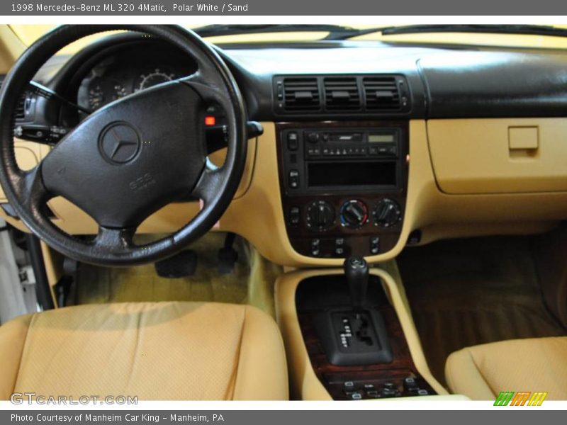 Polar White / Sand 1998 Mercedes-Benz ML 320 4Matic