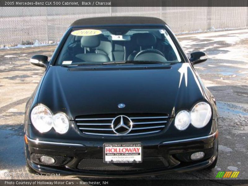 Black / Charcoal 2005 Mercedes-Benz CLK 500 Cabriolet