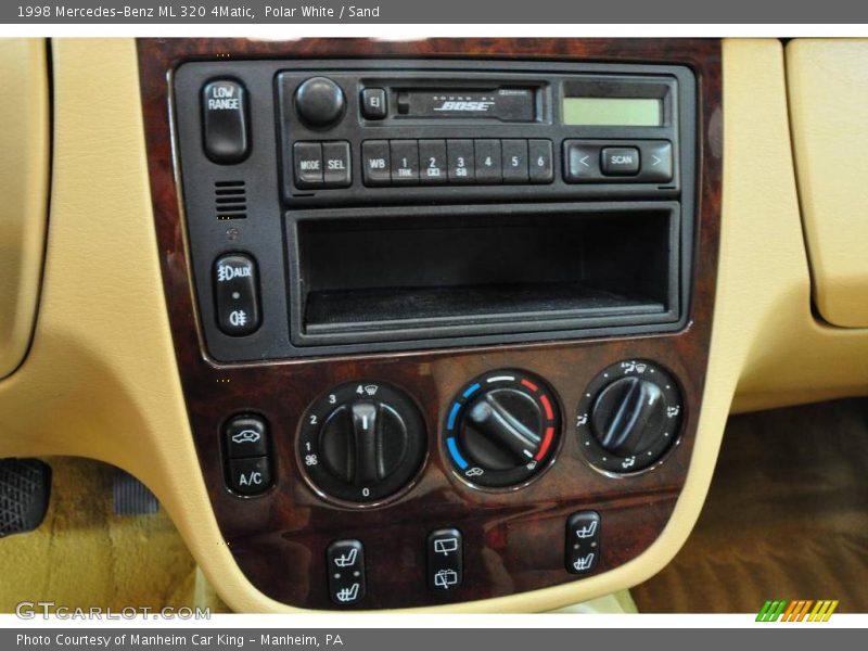 Polar White / Sand 1998 Mercedes-Benz ML 320 4Matic