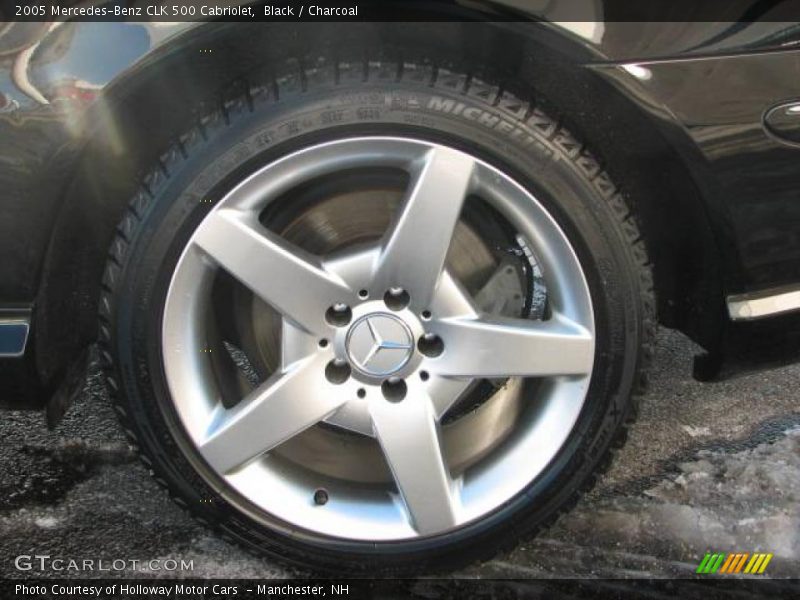 Black / Charcoal 2005 Mercedes-Benz CLK 500 Cabriolet