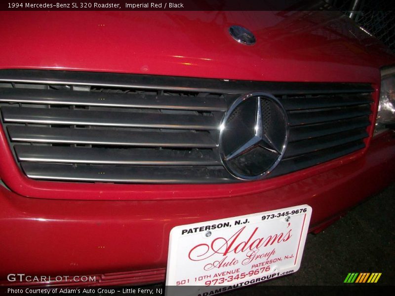 Imperial Red / Black 1994 Mercedes-Benz SL 320 Roadster