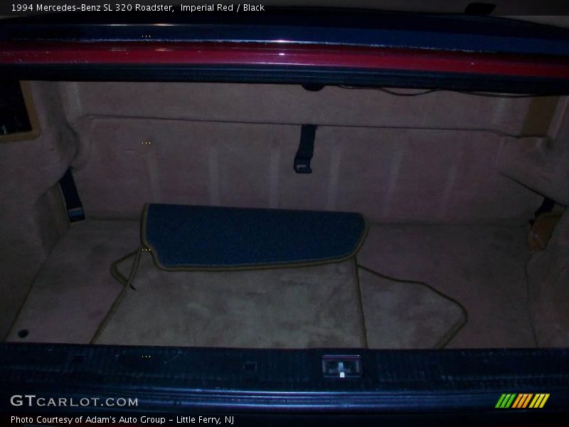 Imperial Red / Black 1994 Mercedes-Benz SL 320 Roadster