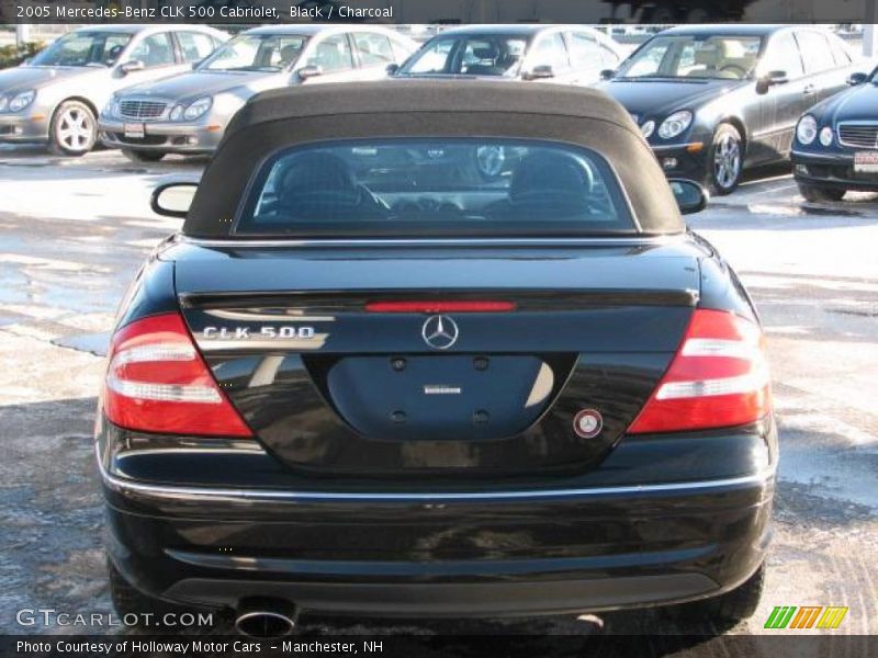 Black / Charcoal 2005 Mercedes-Benz CLK 500 Cabriolet