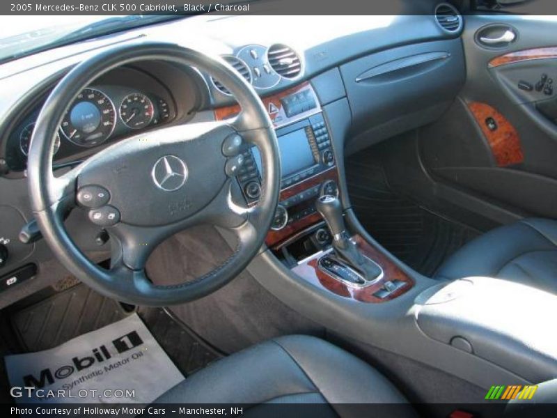 Black / Charcoal 2005 Mercedes-Benz CLK 500 Cabriolet