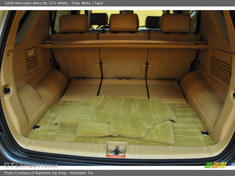 Polar White / Sand 1998 Mercedes-Benz ML 320 4Matic