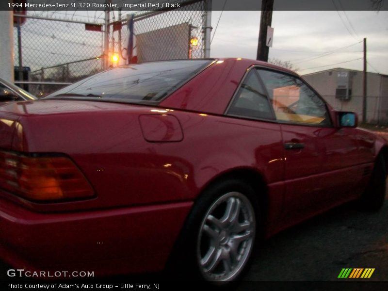 Imperial Red / Black 1994 Mercedes-Benz SL 320 Roadster