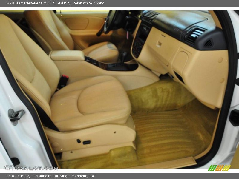Polar White / Sand 1998 Mercedes-Benz ML 320 4Matic