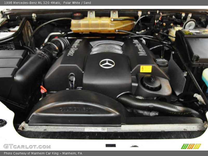 Polar White / Sand 1998 Mercedes-Benz ML 320 4Matic