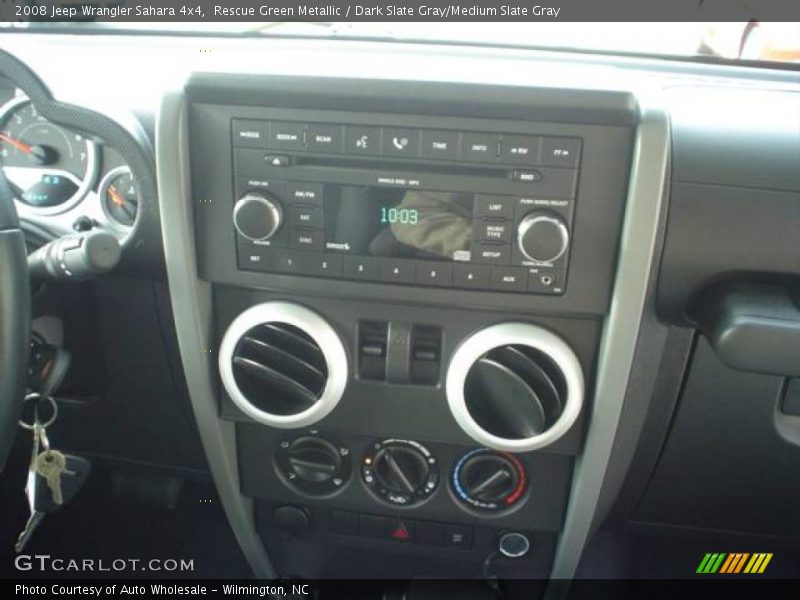 Rescue Green Metallic / Dark Slate Gray/Medium Slate Gray 2008 Jeep Wrangler Sahara 4x4