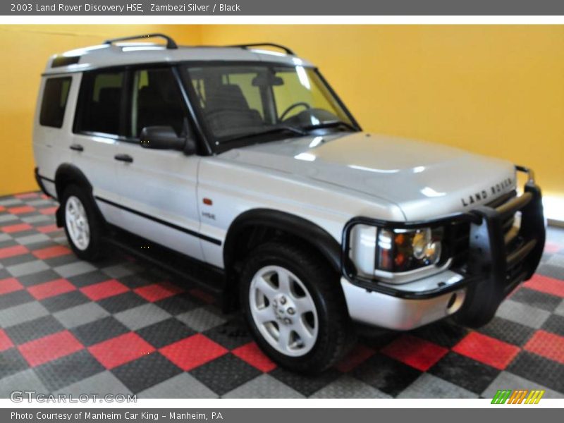 Zambezi Silver / Black 2003 Land Rover Discovery HSE