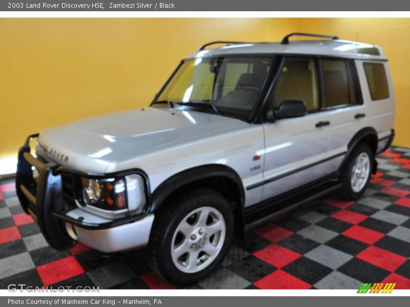 Zambezi Silver / Black 2003 Land Rover Discovery HSE