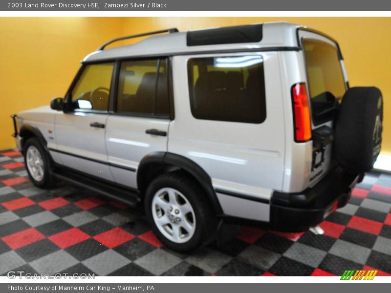 Zambezi Silver / Black 2003 Land Rover Discovery HSE