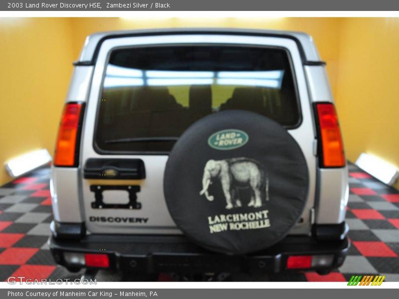 Zambezi Silver / Black 2003 Land Rover Discovery HSE