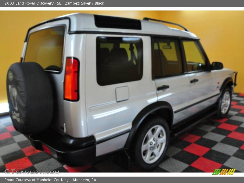 Zambezi Silver / Black 2003 Land Rover Discovery HSE