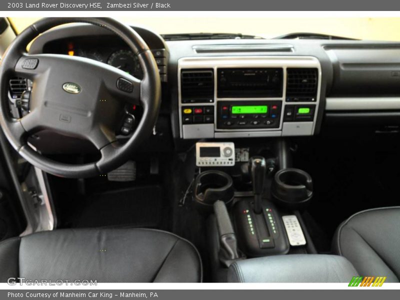 Zambezi Silver / Black 2003 Land Rover Discovery HSE