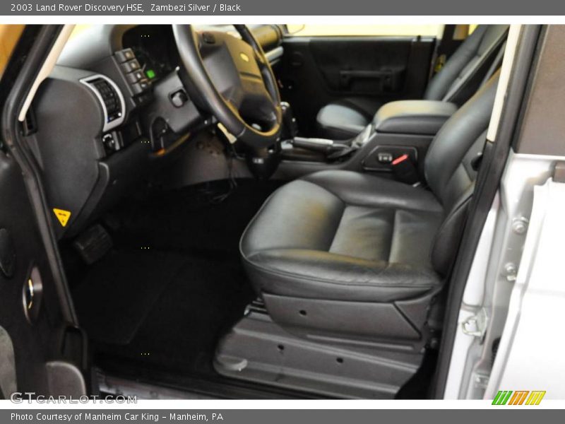 Zambezi Silver / Black 2003 Land Rover Discovery HSE