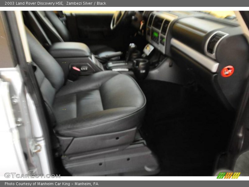 Zambezi Silver / Black 2003 Land Rover Discovery HSE