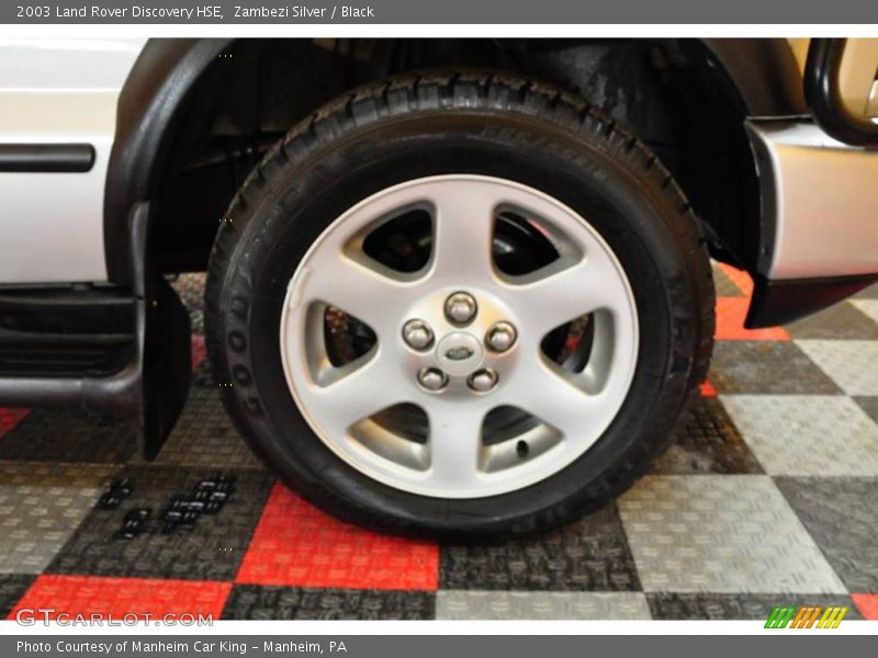 Zambezi Silver / Black 2003 Land Rover Discovery HSE