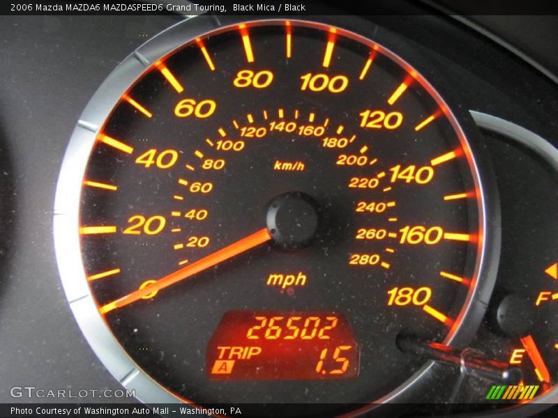 Black Mica / Black 2006 Mazda MAZDA6 MAZDASPEED6 Grand Touring