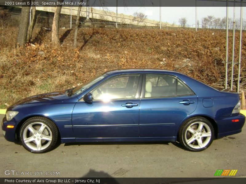 Spectra Blue Mica / Ivory 2001 Lexus IS 300