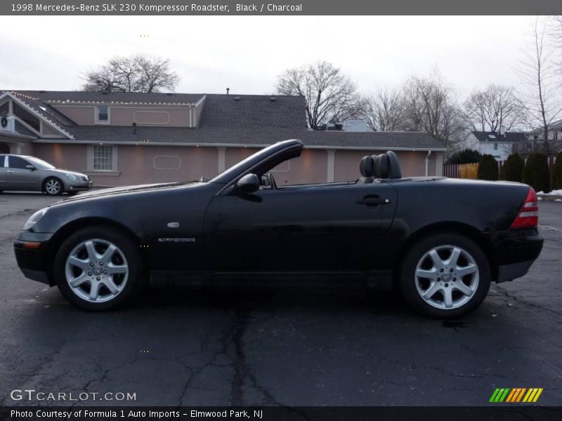 Black / Charcoal 1998 Mercedes-Benz SLK 230 Kompressor Roadster