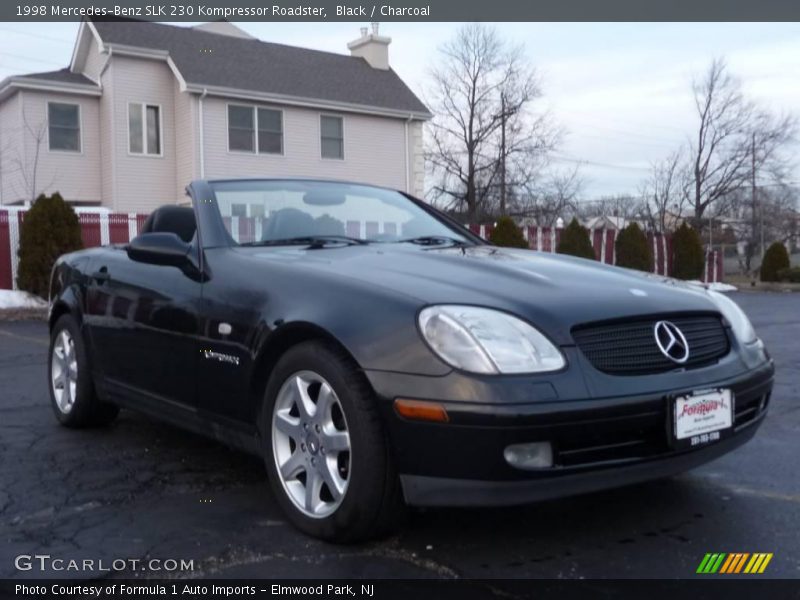 Black / Charcoal 1998 Mercedes-Benz SLK 230 Kompressor Roadster