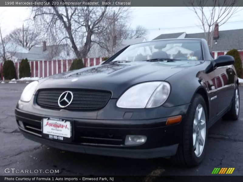 Black / Charcoal 1998 Mercedes-Benz SLK 230 Kompressor Roadster