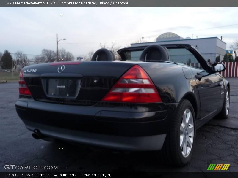 Black / Charcoal 1998 Mercedes-Benz SLK 230 Kompressor Roadster