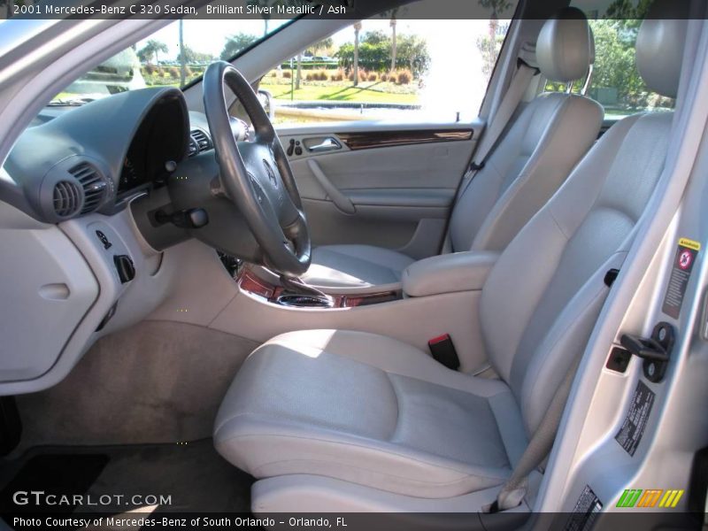 Brilliant Silver Metallic / Ash 2001 Mercedes-Benz C 320 Sedan