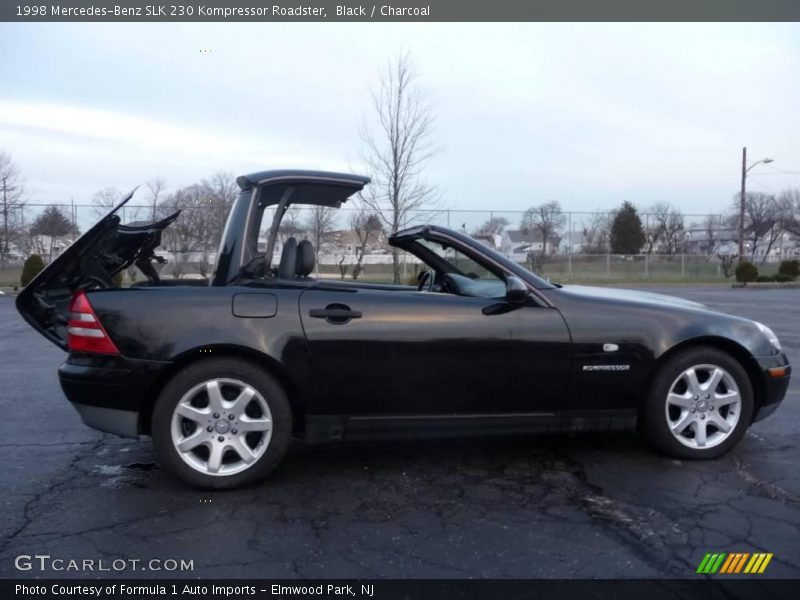 Black / Charcoal 1998 Mercedes-Benz SLK 230 Kompressor Roadster