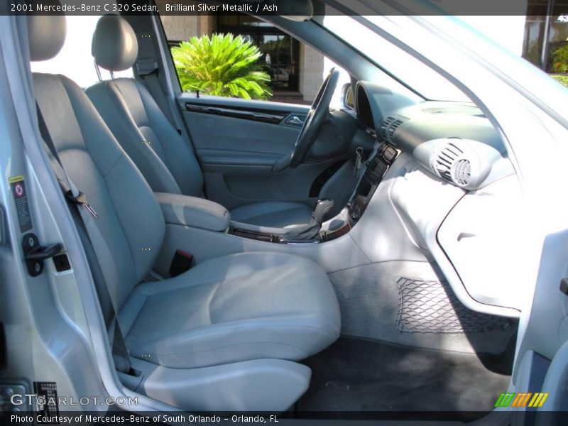 Brilliant Silver Metallic / Ash 2001 Mercedes-Benz C 320 Sedan