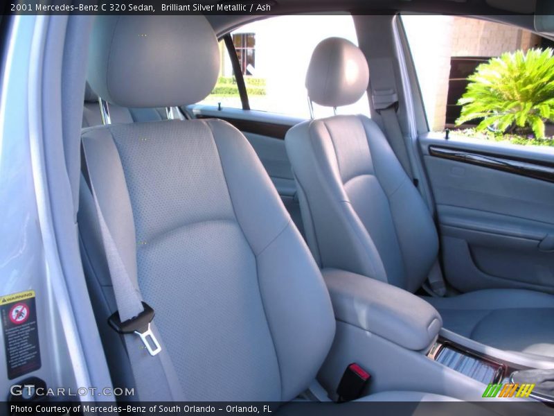 Brilliant Silver Metallic / Ash 2001 Mercedes-Benz C 320 Sedan