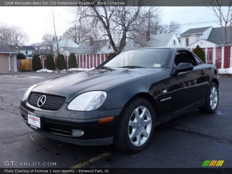 Black / Charcoal 1998 Mercedes-Benz SLK 230 Kompressor Roadster