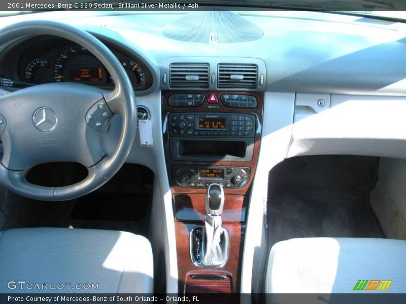 Brilliant Silver Metallic / Ash 2001 Mercedes-Benz C 320 Sedan