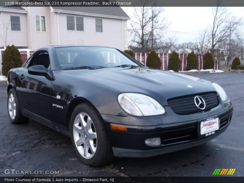 Black / Charcoal 1998 Mercedes-Benz SLK 230 Kompressor Roadster