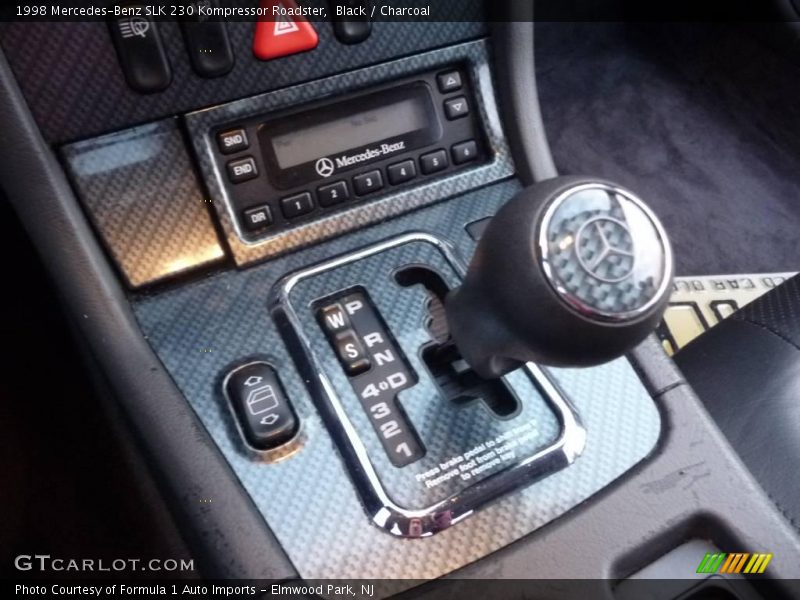 Black / Charcoal 1998 Mercedes-Benz SLK 230 Kompressor Roadster