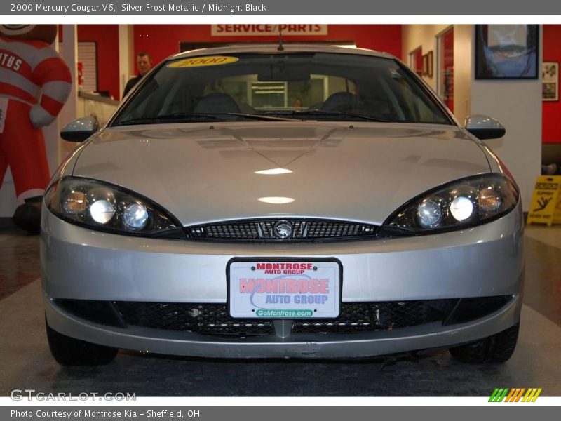 Silver Frost Metallic / Midnight Black 2000 Mercury Cougar V6