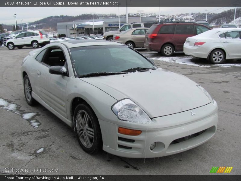 Dover White Pearl / Midnight 2003 Mitsubishi Eclipse GT Coupe