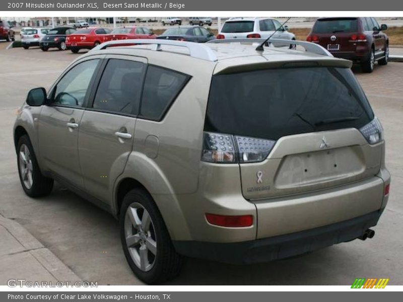 Desert Sand Metallic / Beige 2007 Mitsubishi Outlander XLS