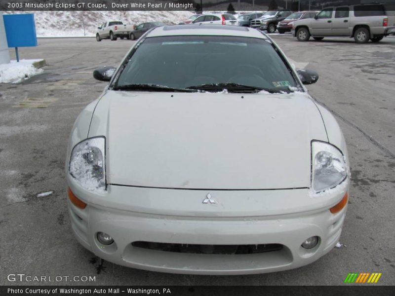 Dover White Pearl / Midnight 2003 Mitsubishi Eclipse GT Coupe