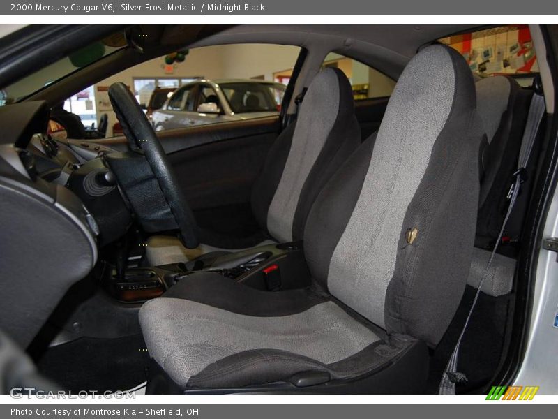 Silver Frost Metallic / Midnight Black 2000 Mercury Cougar V6