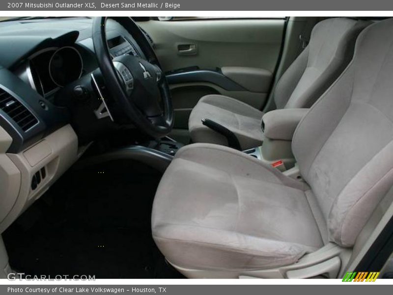 Desert Sand Metallic / Beige 2007 Mitsubishi Outlander XLS