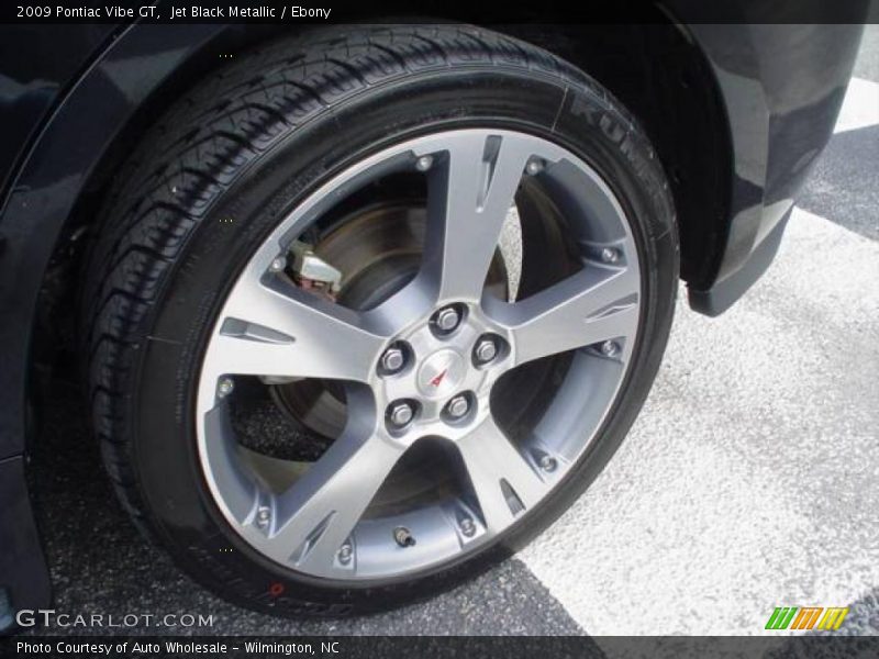 Jet Black Metallic / Ebony 2009 Pontiac Vibe GT