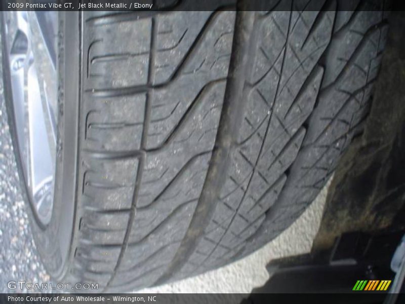 Jet Black Metallic / Ebony 2009 Pontiac Vibe GT