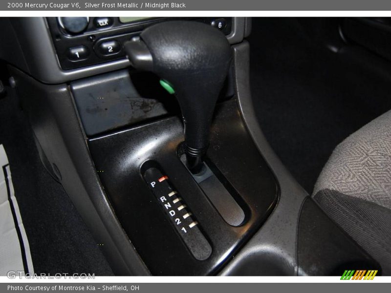 Silver Frost Metallic / Midnight Black 2000 Mercury Cougar V6